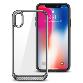 Carcasa ESR Bumper Hoop iPhone X, Black Carcasa ESR Bumper Hoop iPhone X, Black