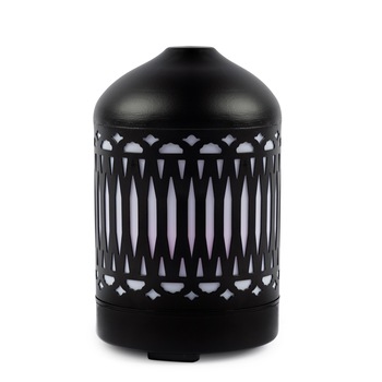 Difuzor de arome Biovita Aromastar, negru, 7 lumini, 100 ml, 6 ore autonomie, fara BPA Difuzor de arome Biovita Aromastar, negru, 7 lumini, 100 ml, 6 ore autonomie, fara BPA