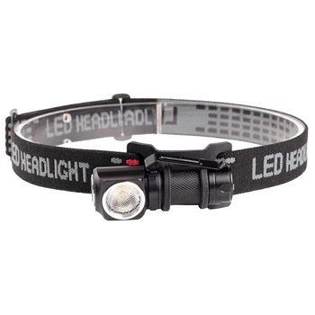 Lanterna frontala LED PNI Adventure F75, cu acumulator, USB, incarcator magnetic, 6W, 600 lm, 3.7V, IPX4, Aluminiu Lanterna frontala LED PNI Adventure F75, cu acumulator, USB, incarcator magnetic, 6W, 600 lm, 3.7V, IPX4, Aluminiu