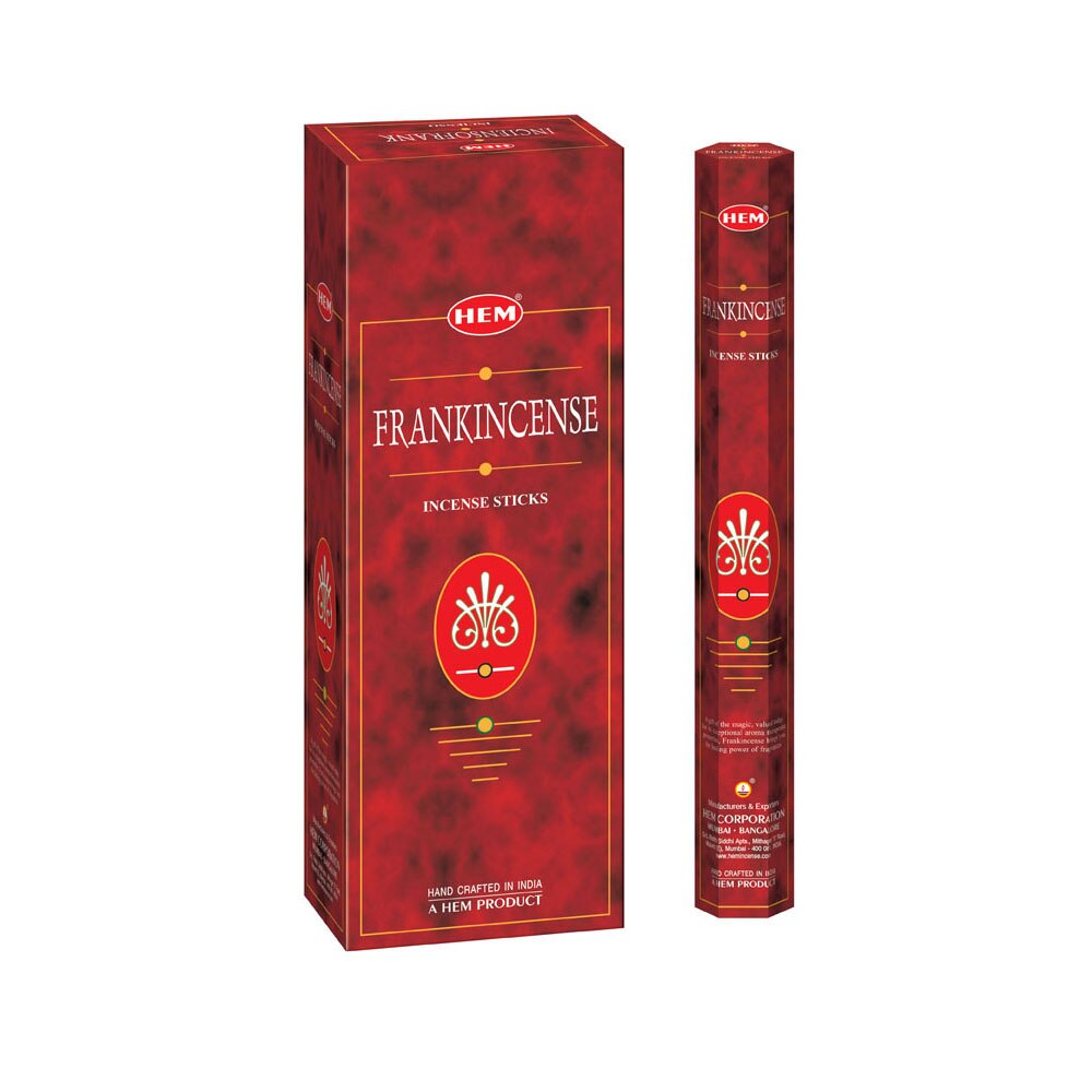 Betisoare parfumate HEM - Frankincense (6 seturi x 20buc)