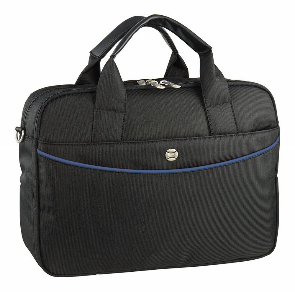 Geanta barbati transformabila in Rucsac, Dielle, Negru/Albastru