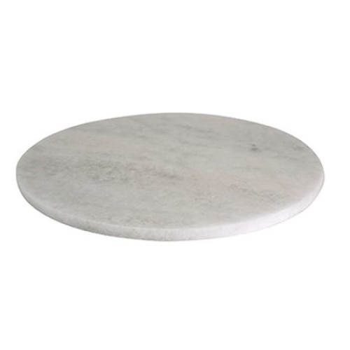 Platou servire marmura rotund 30xh1cm