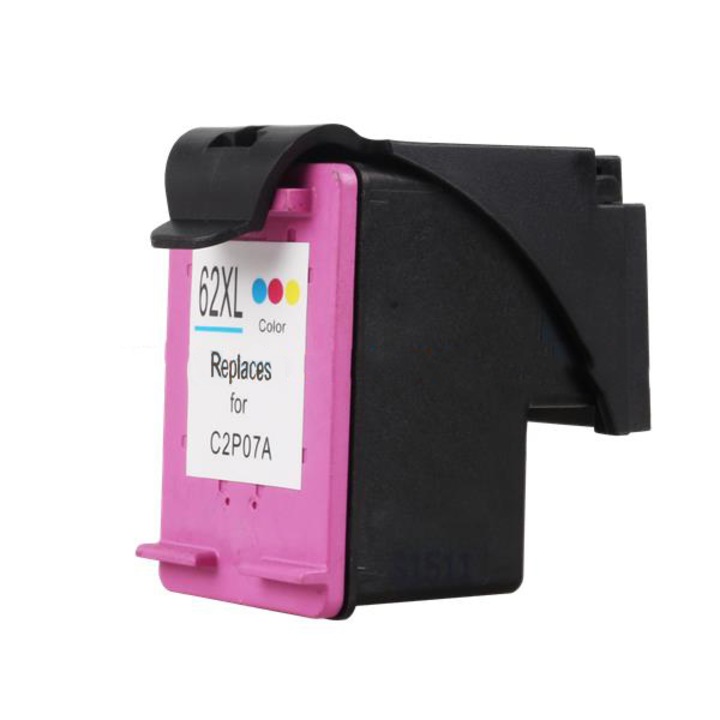 Cartus cerneala (inkjet) TIN compatibil cu HP C2P07AE / HP 62XL Color - 415 pagini (11.5 ml)