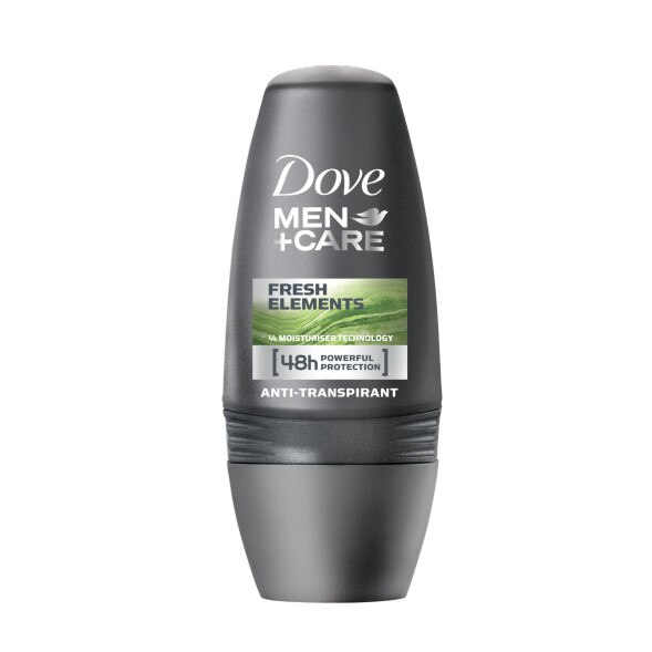 Deodorant antiperspirant Dove Deo Roll On Clean Fresh Eelements Men 50ML