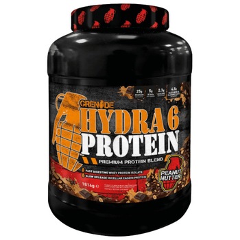 Pudra energizanta, Grenade Proteina Hydra 6 cu Aroma de Vanilie, 1816 g Pudra energizanta, Grenade Proteina Hydra 6 cu Aroma de Vanilie, 1816 g