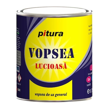 Vopsea KOBER Pitura gri metal 0.6l Vopsea KOBER Pitura gri metal 0.6l