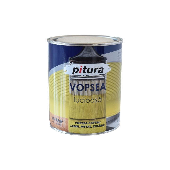 Гланцова боя PITURA, 0.6L, винено червено, KOBER / V533011-C0.6L