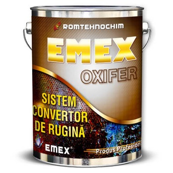 Sistemul Anticoroziv Convertor de Rugina “Emex Oxifer”, Negru, Bidon 3 Kg Sistemul Anticoroziv Convertor de Rugina “Emex Oxifer”, Negru, Bidon 3 Kg