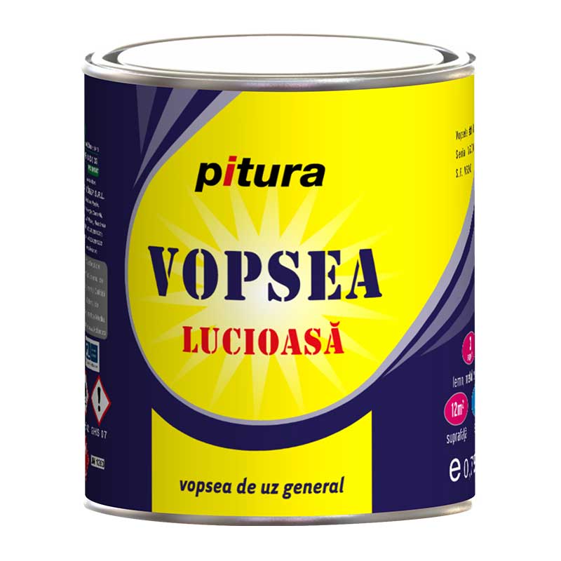 Vopsea KOBER Pitura gri deschis 0.6l
