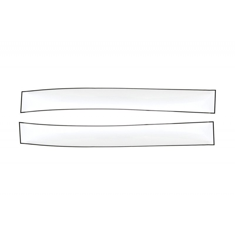 Set 2 Stickere Capota Alb compatibil cu Mini R50 R52 R53 R56 R57 Clubman R55 (2001-2017) Calitate Premium