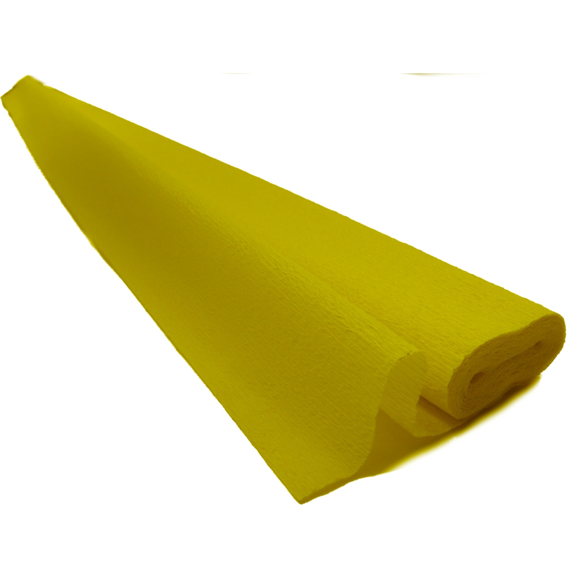 Hartie creponata elastica floristica 60gr - Chick Yellow