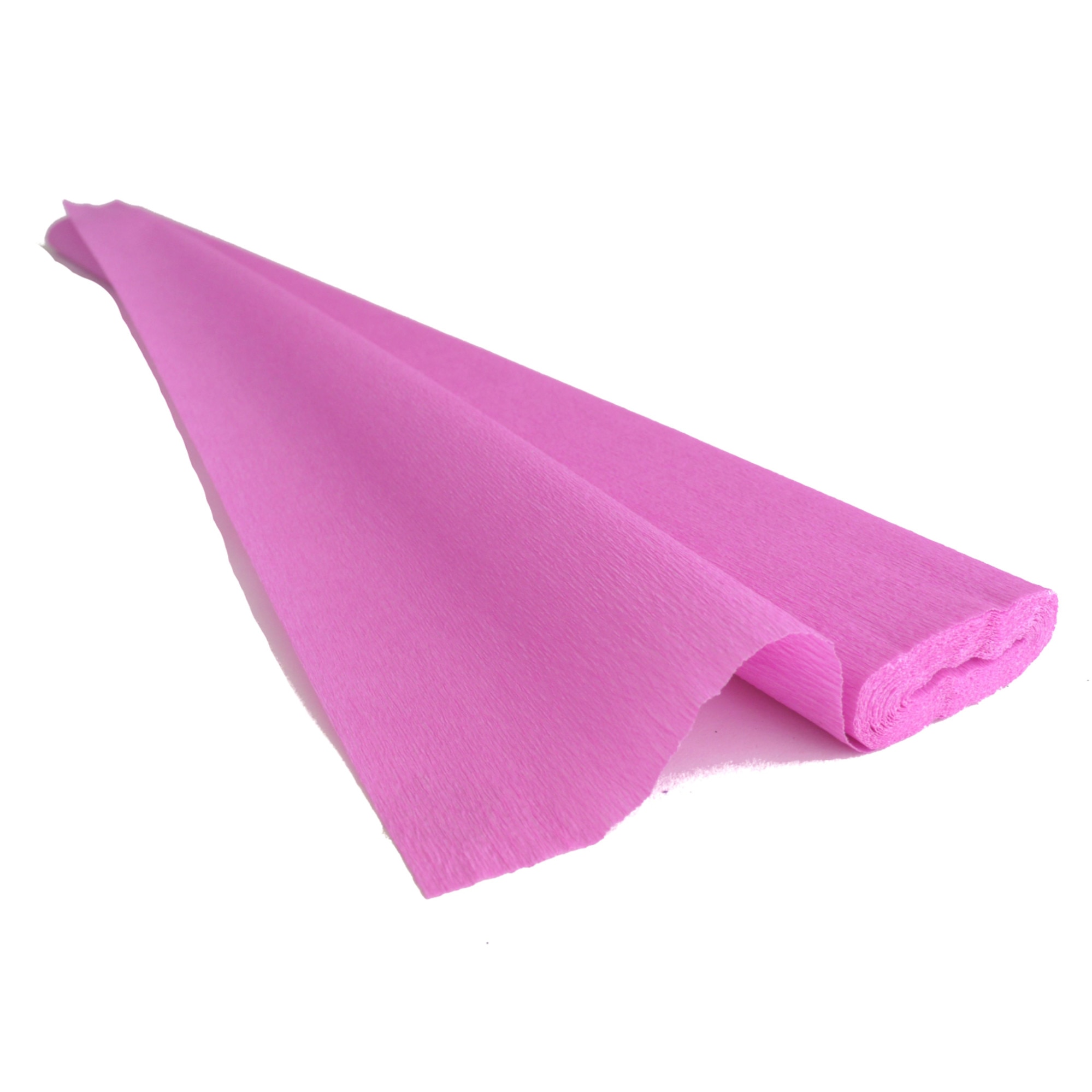 Hartie creponata elastica floristica 60gr - Shocking Pink