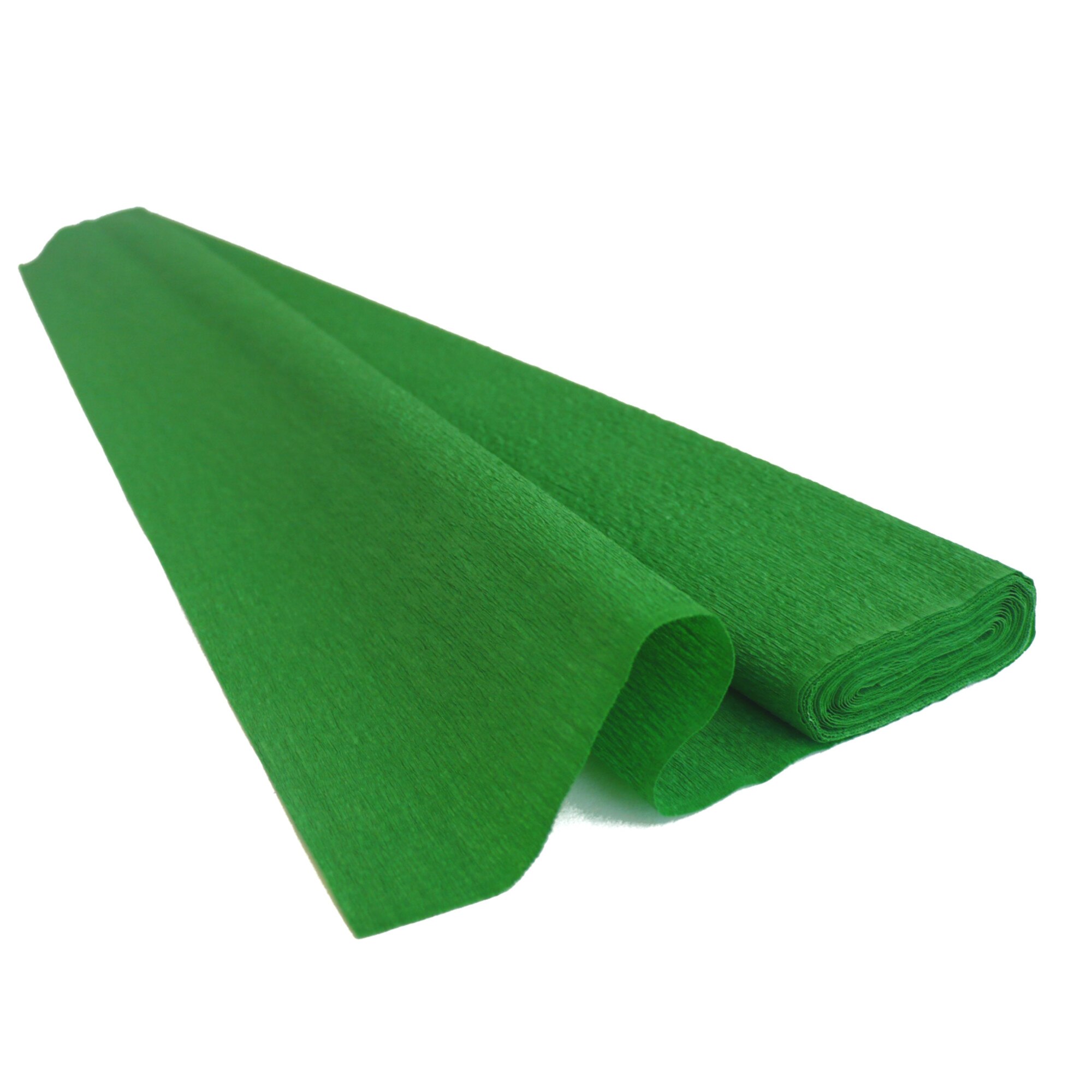 Hartie creponata elastica floristica 60gr - Field Green