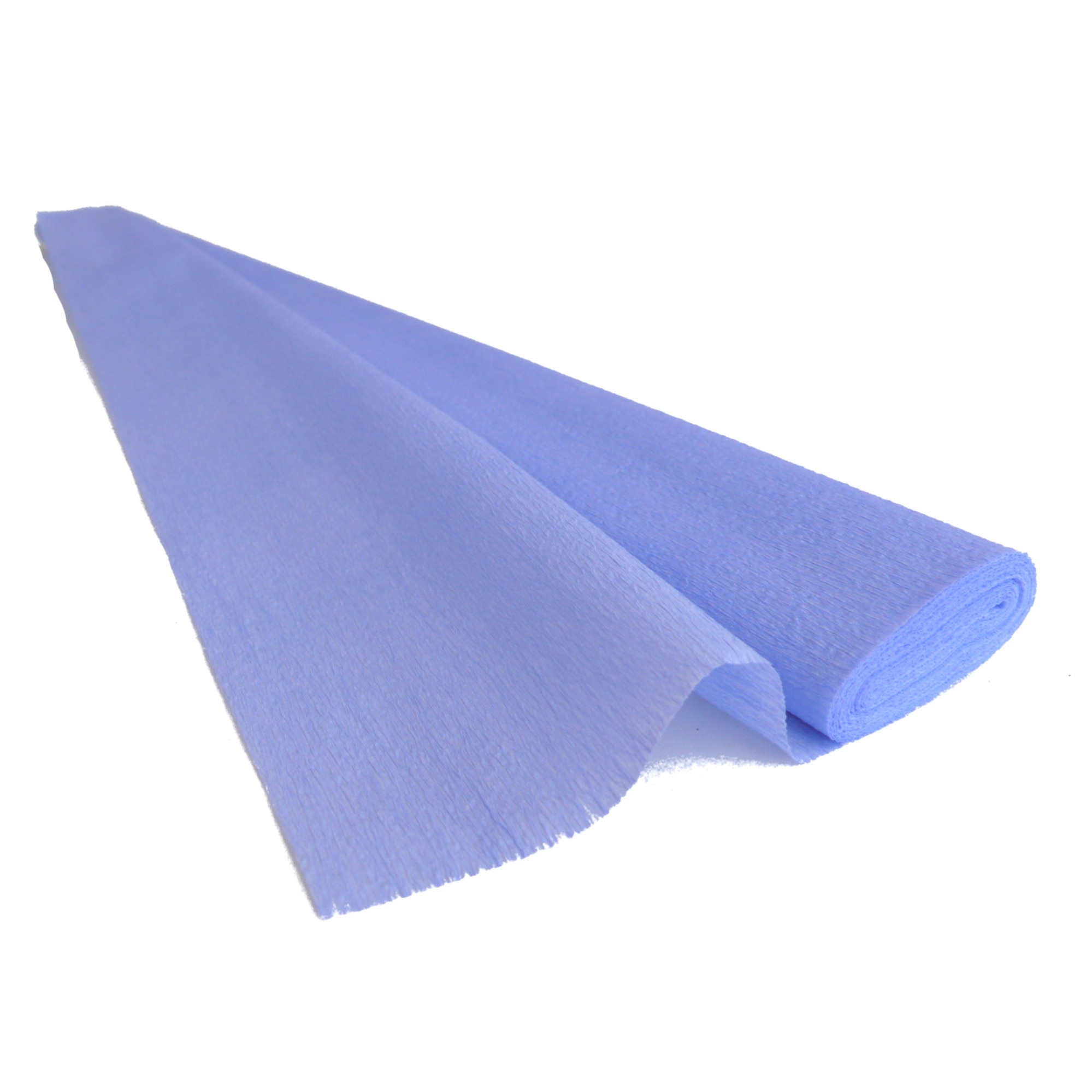 Hartie creponata elastica floristica 60gr - Pervinca Azure