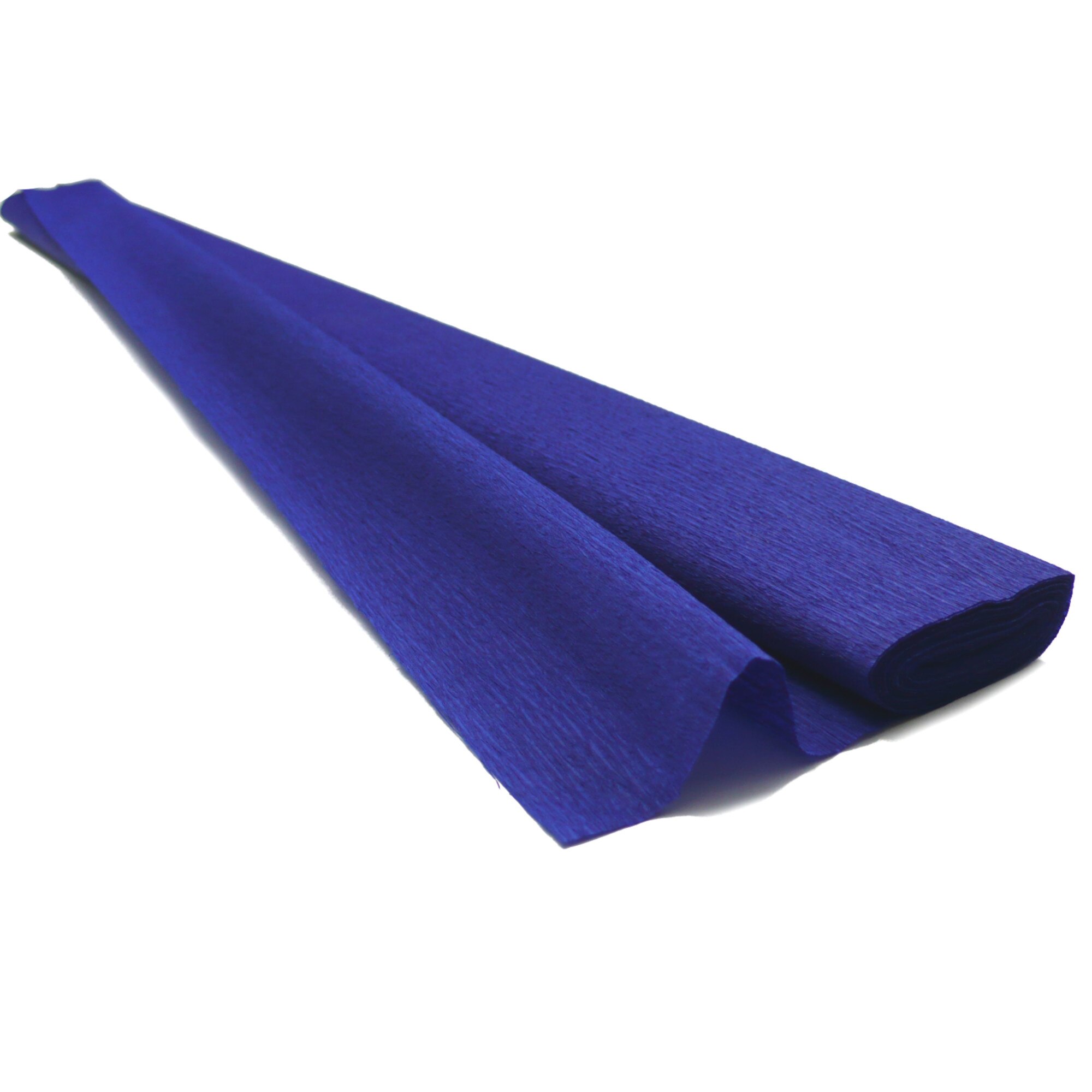 Hartie creponata elastica floristica 60gr - Midnight Blue