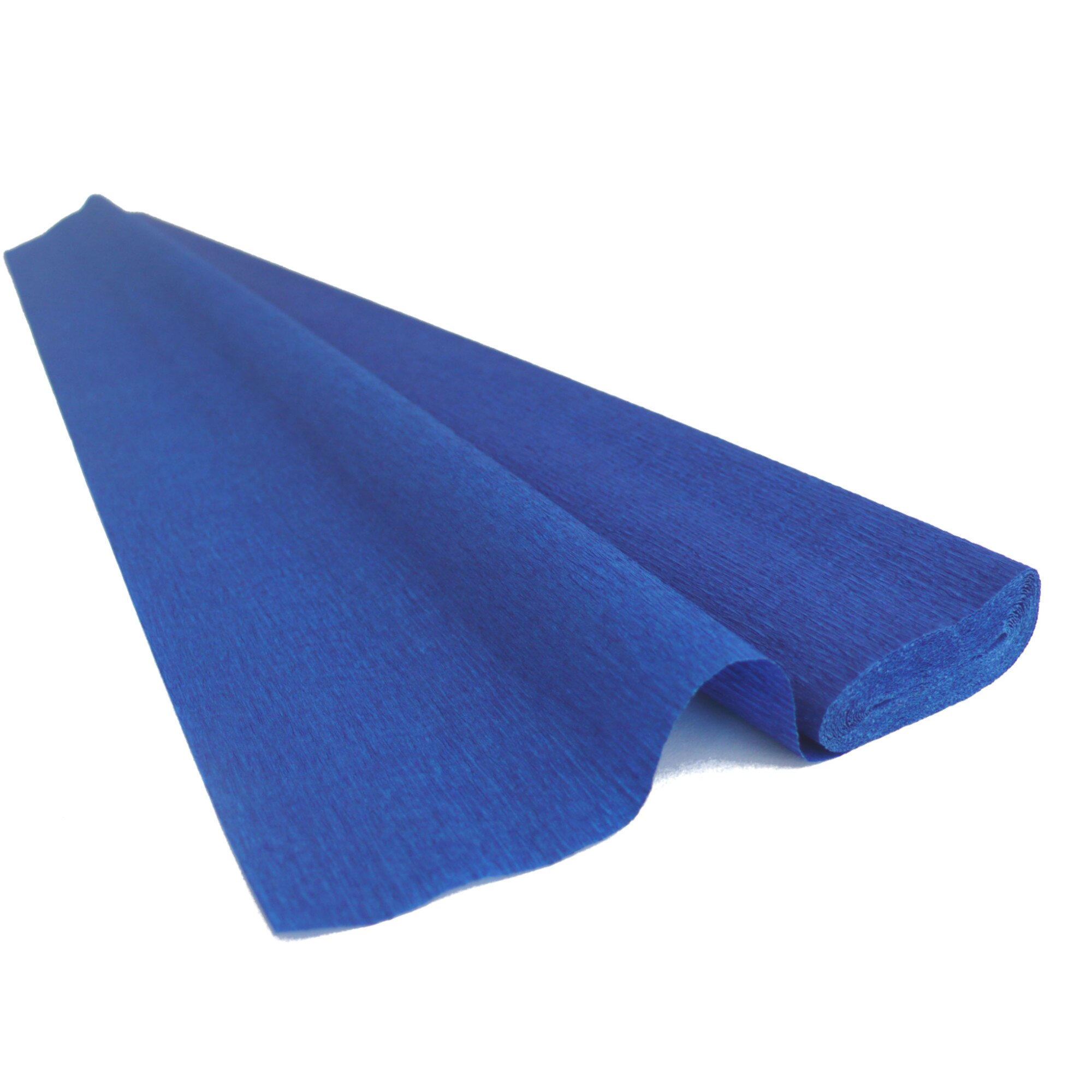 Hartie creponata elastica floristica 60gr - Marine Blue