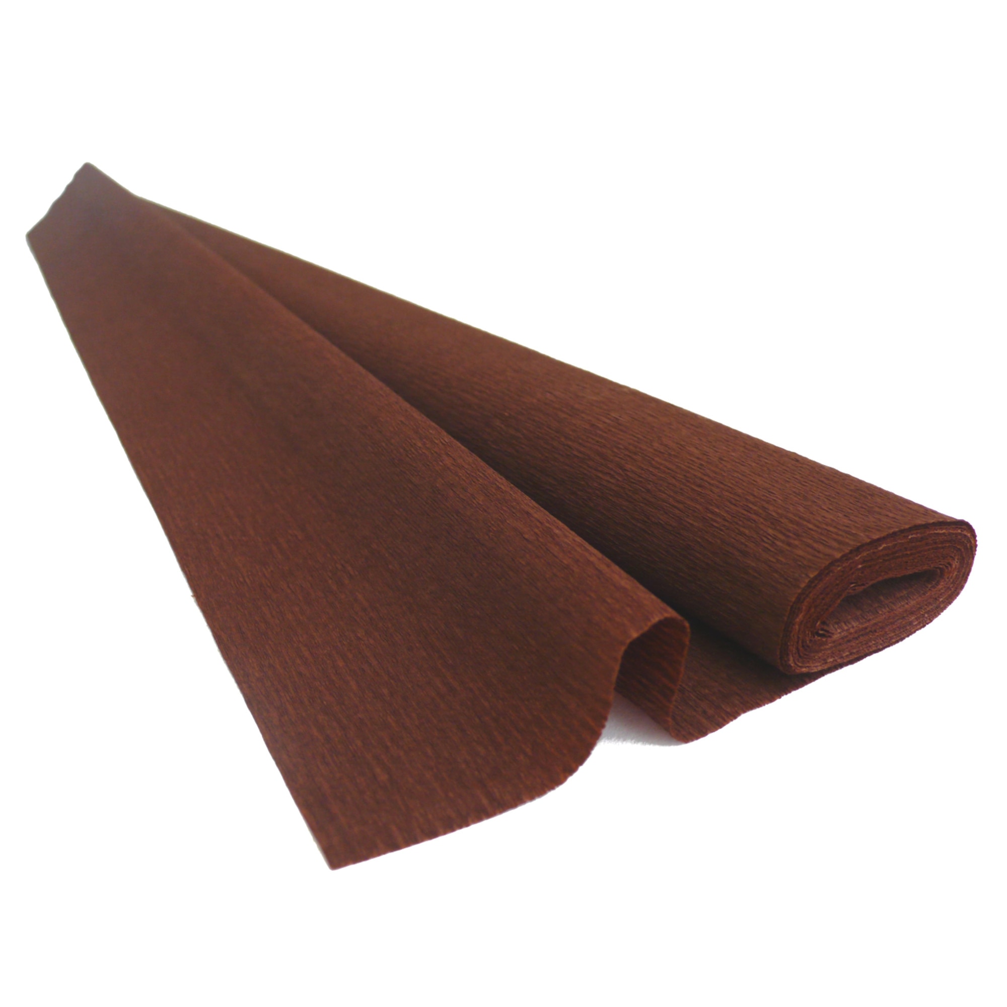 Hartie creponata elastica floristica 60gr - Testa di Moro Brown