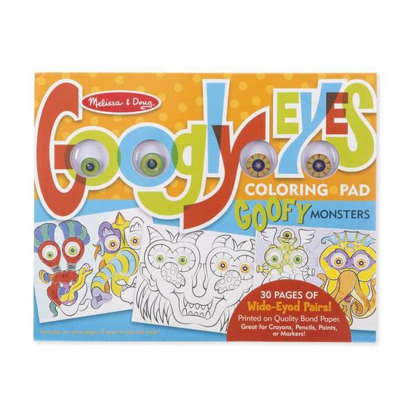 Bloc de colorat Monstruletii veseli Melissa and Doug