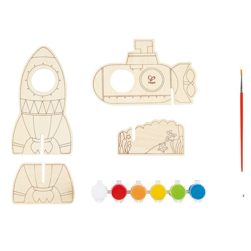 Calatorie in spatiu - picteaza - HAPE