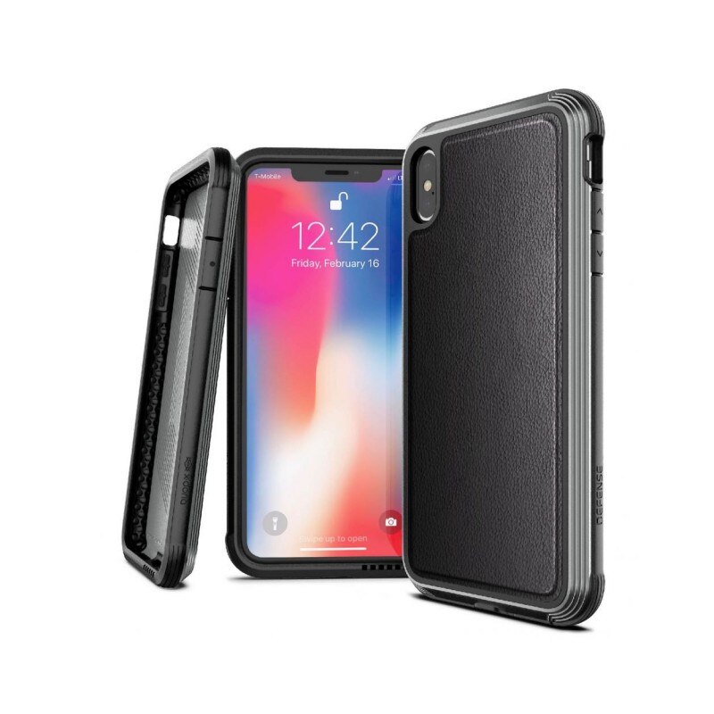 Husa Spate Premium Originala X-doria Lux Leather iPhone Xs Max