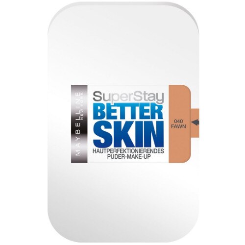 Pudra care controleaza excesul de sebuum Maybelline Super Stay Better Skin Powder Make-Up, Fawn
