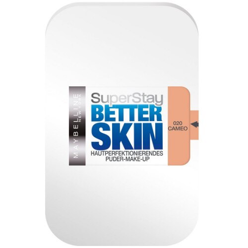 Pudra care controleaza excesul de sebuum Maybelline Super Stay Better Skin Powder Make-Up,Cameo, Nuanta medie