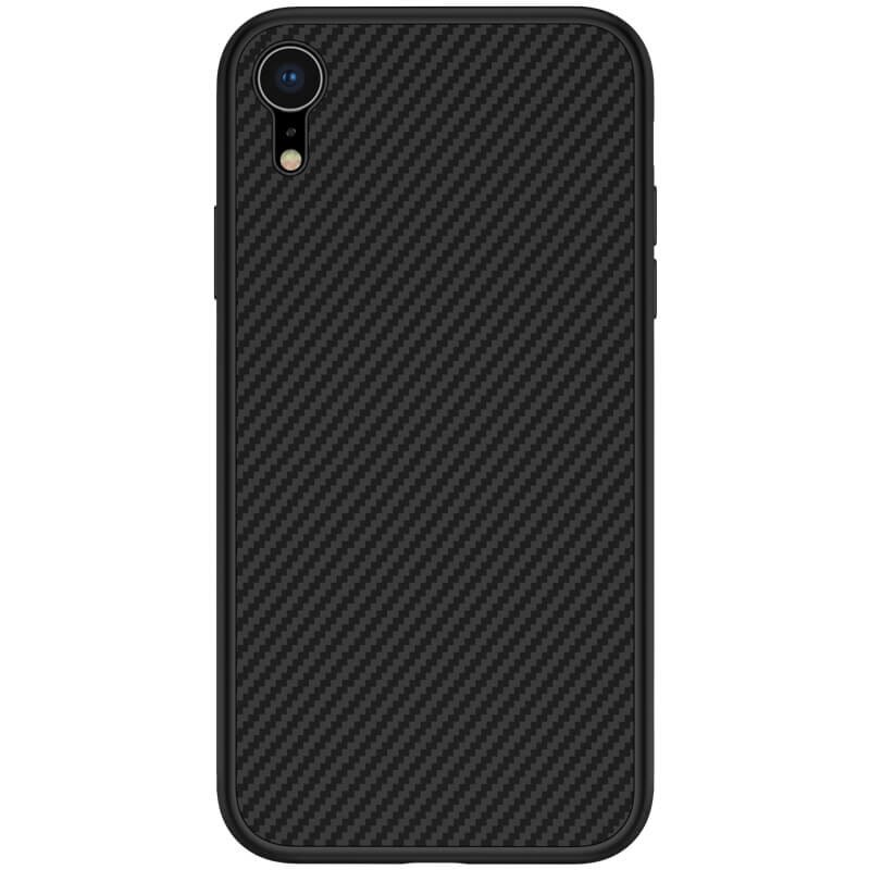 Husa iPhone XR Synthetic Fiber Nillkin Neagra