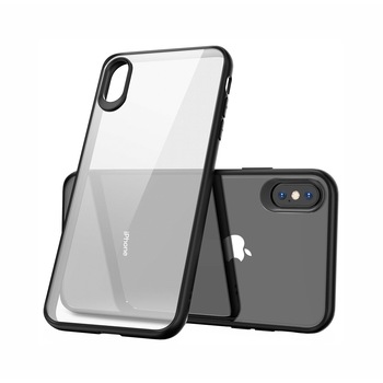 Husa iPhone XS MAX, carcasa spate Hybrid ultra slim, Antisoc, hardcase, Negru Husa iPhone XS MAX, carcasa spate Hybrid ultra slim, Antisoc, hardcase, Negru