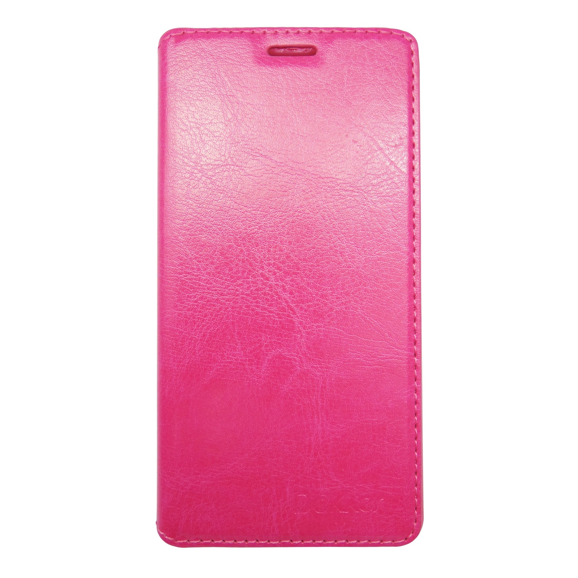 Husa tip carte cu stand Dekker roz pentru Lenovo A6000