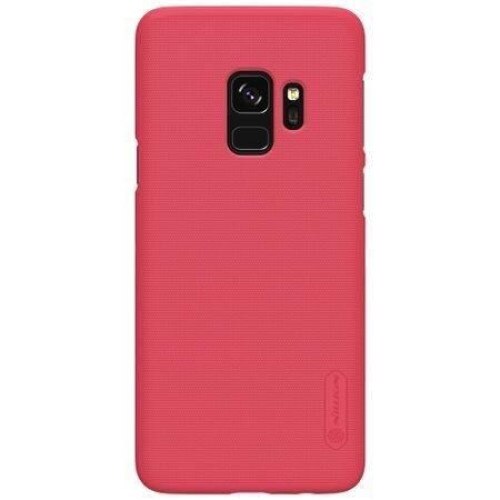 Husa Samsung Galaxy S9 G960 + Folie Protectie-Nillkin Frosted Shield Rosie