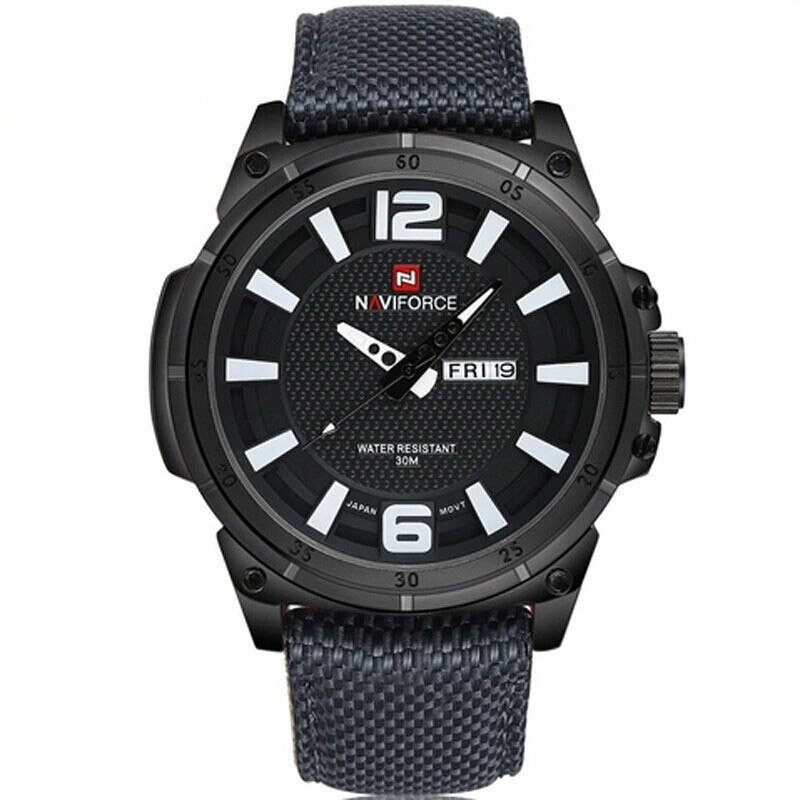 Ceas barbatesc elegant Naviforce Freelancer, gri