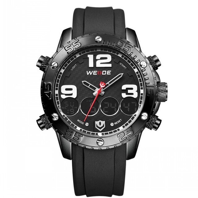 Ceas barbatesc casual Weide Marine Star, negru