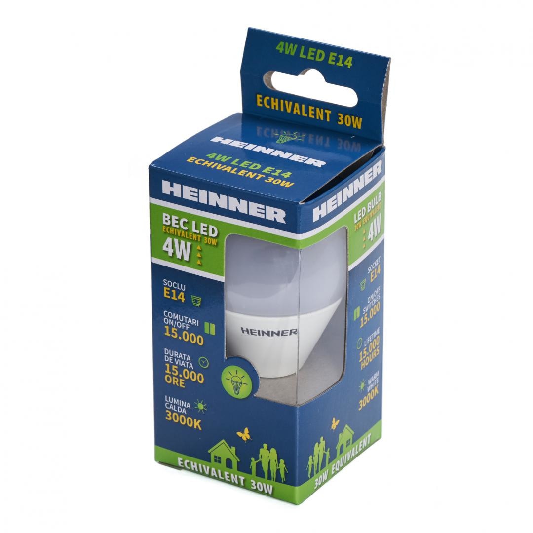 Set 10 becuri led 4 W E14