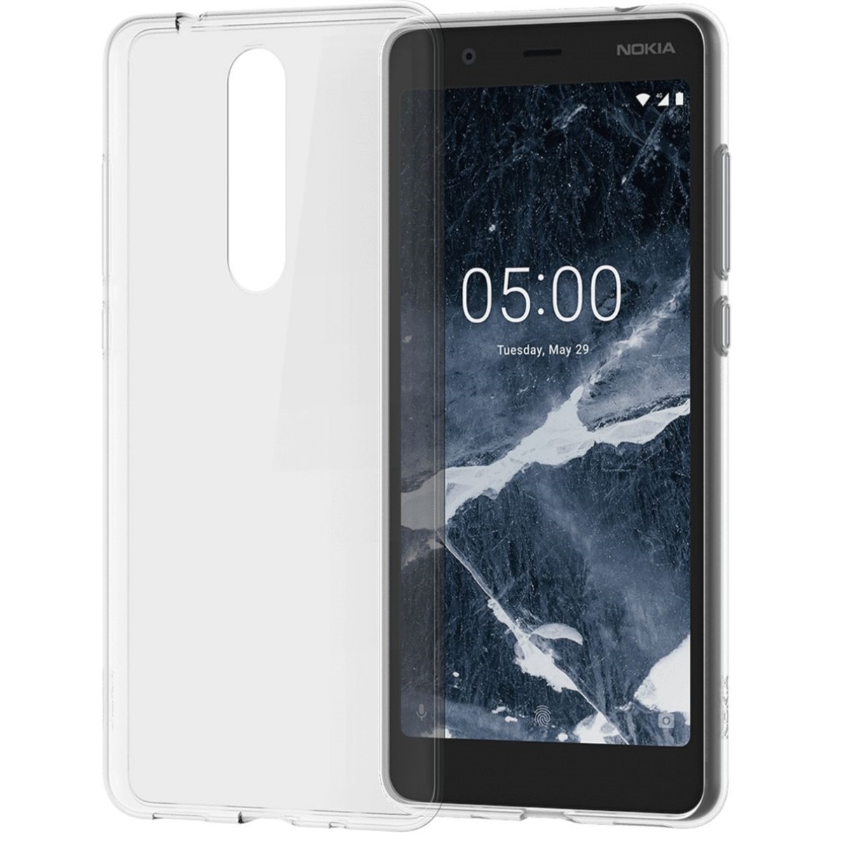 Husa de protectie Nokia Clear Case pentru Nokia 5.1, Transparent