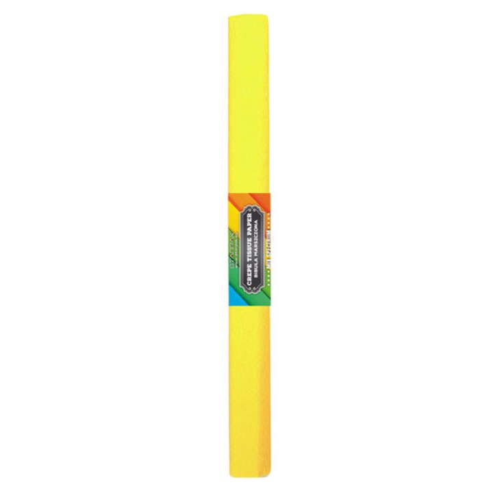 Креп хартия Starpak 03, Жълт, 200/50 см.