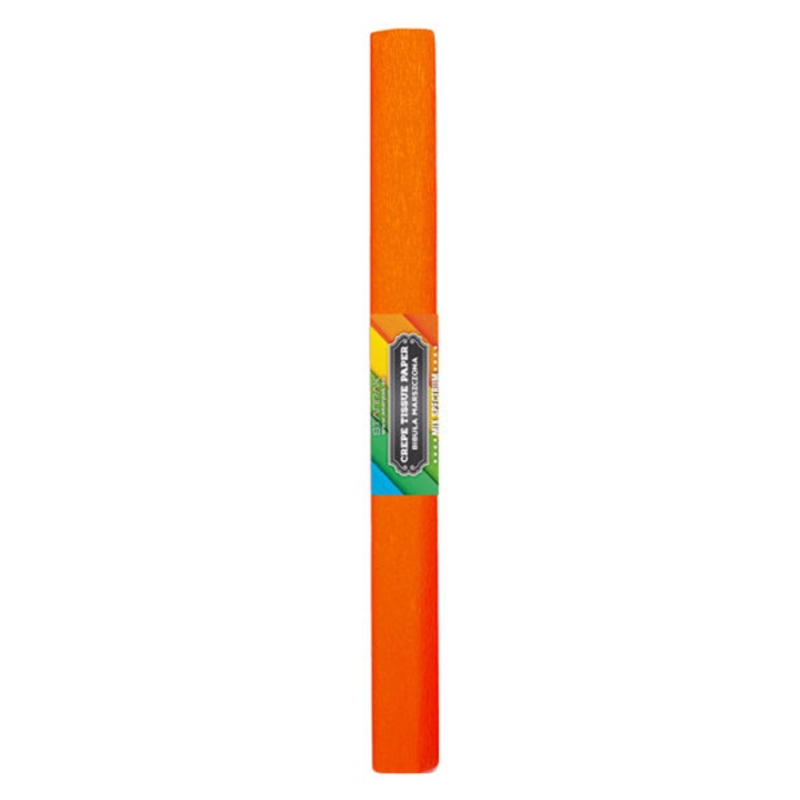 Креп хартия Starpak 06, Тъмно оранжева, 200/50 см.