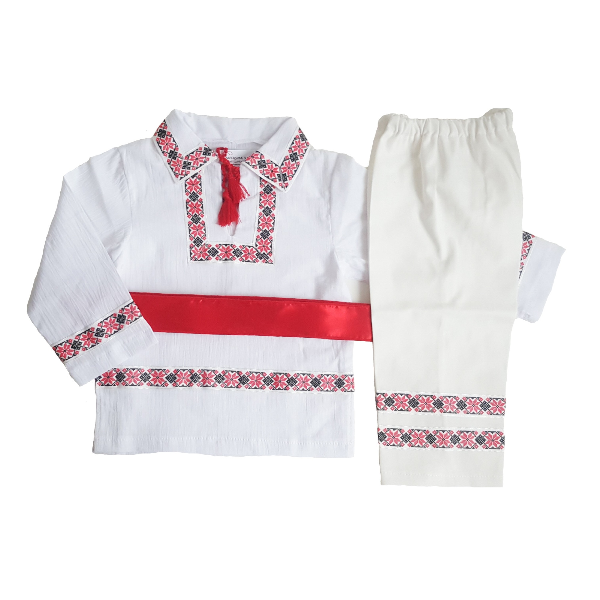 Costum traditional baieti Handmade Minis Boutique, 2 ani