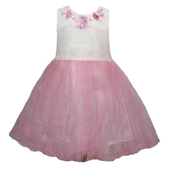 Rochita, cu floricele roz Rochita, cu floricele roz