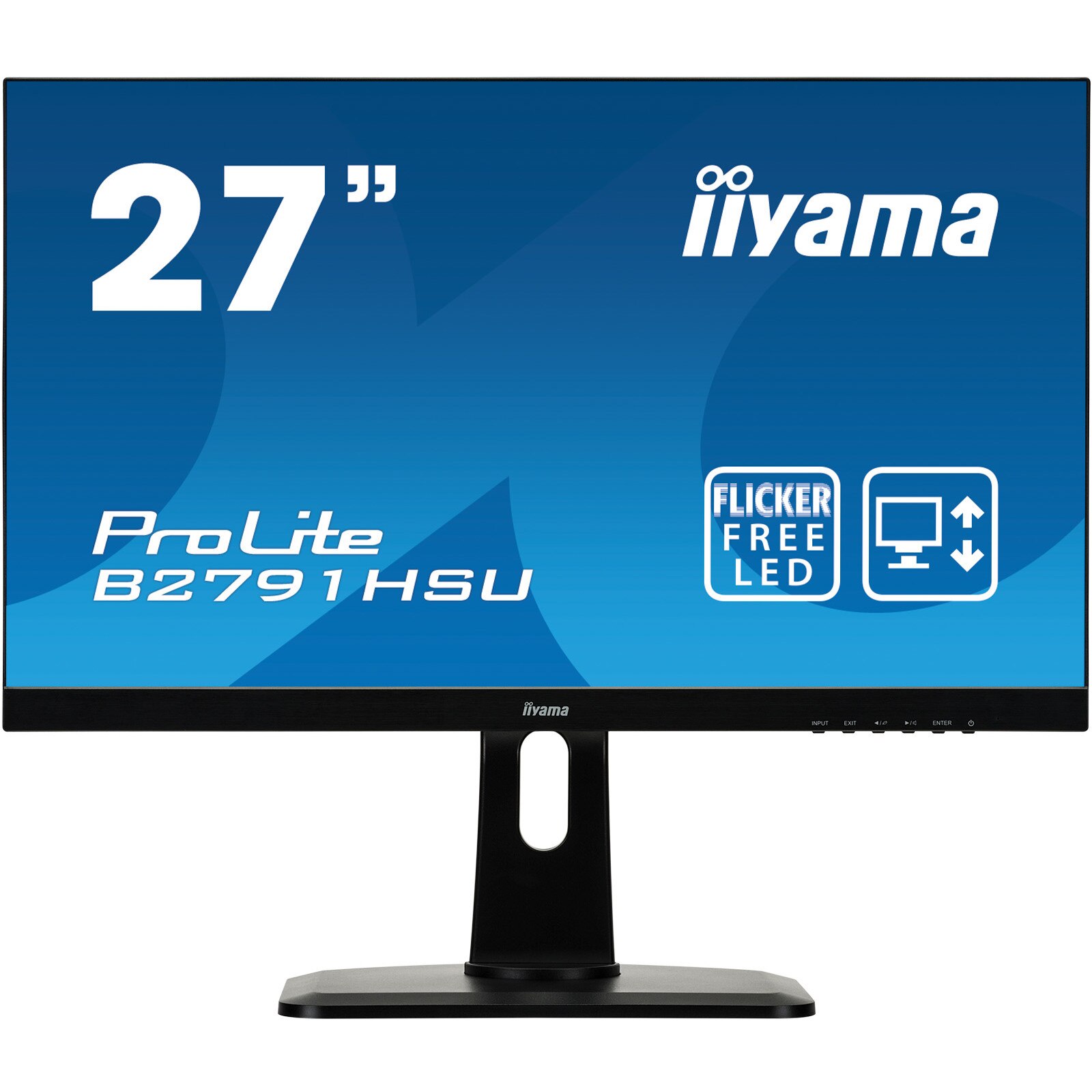 Монитор IIYAMA, 27", ProLite - eMAG.bg
