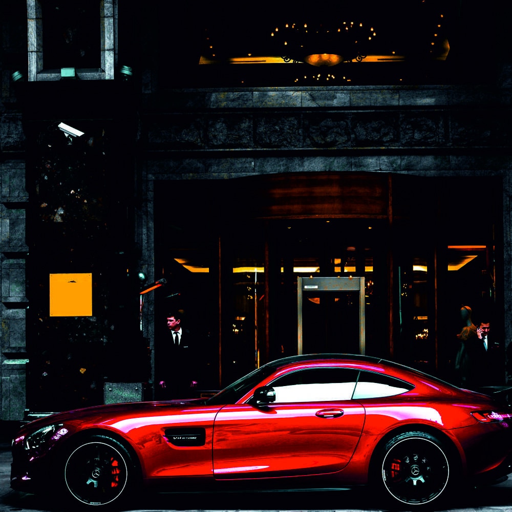 Tablou Forex, Red beauty, 50x50 cm