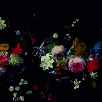 Tablou Canvas, Art flowers, 50x50 cm Tablou Canvas, Art flowers, 50x50 cm