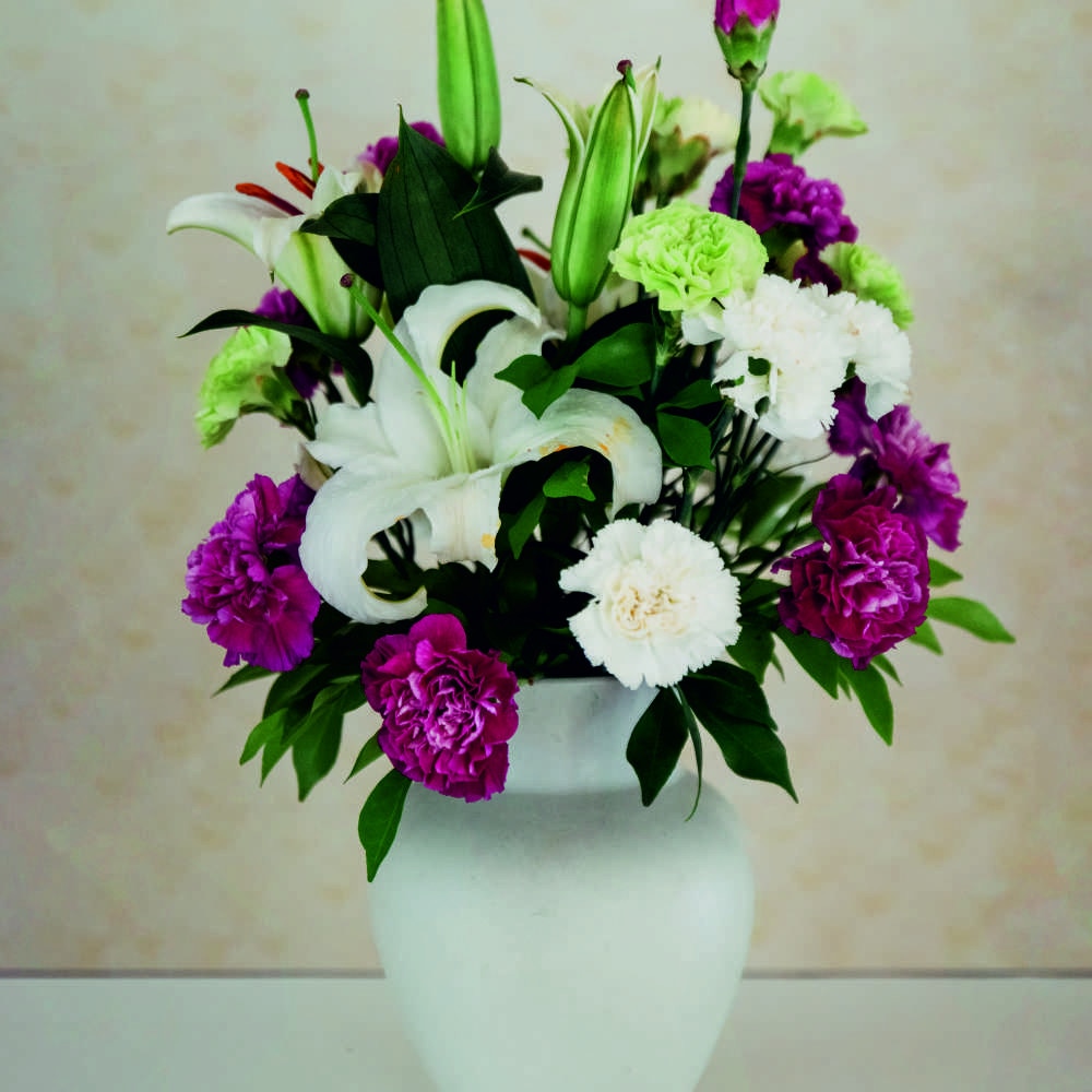 Tablou Forex, White crin, 50x50 cm