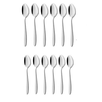 Set 12 Linguri Inox Lucios Grunberg Set 12 Linguri Inox Lucios Grunberg