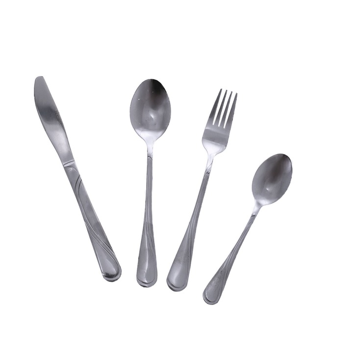 Set de tacamuri Bohmann,otel inoxidabil,24 piese,MR7124-01