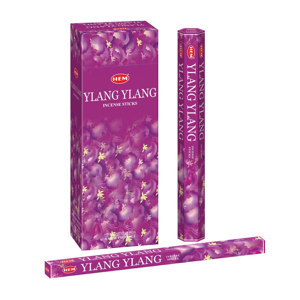 Betisoare parfumate HEM - Ylang Ylang (6 seturi x 20buc)