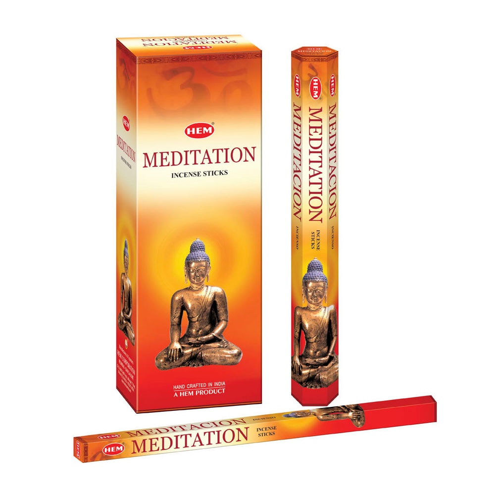 Betisoare parfumate HEM - Meditation (6 seturi x 20buc)