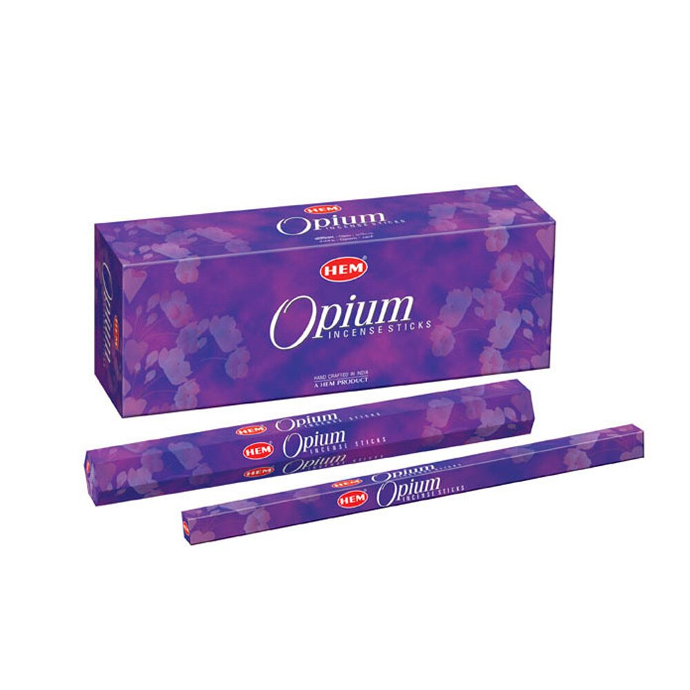 Betisoare parfumate HEM - Opium (6 seturi x 20buc)