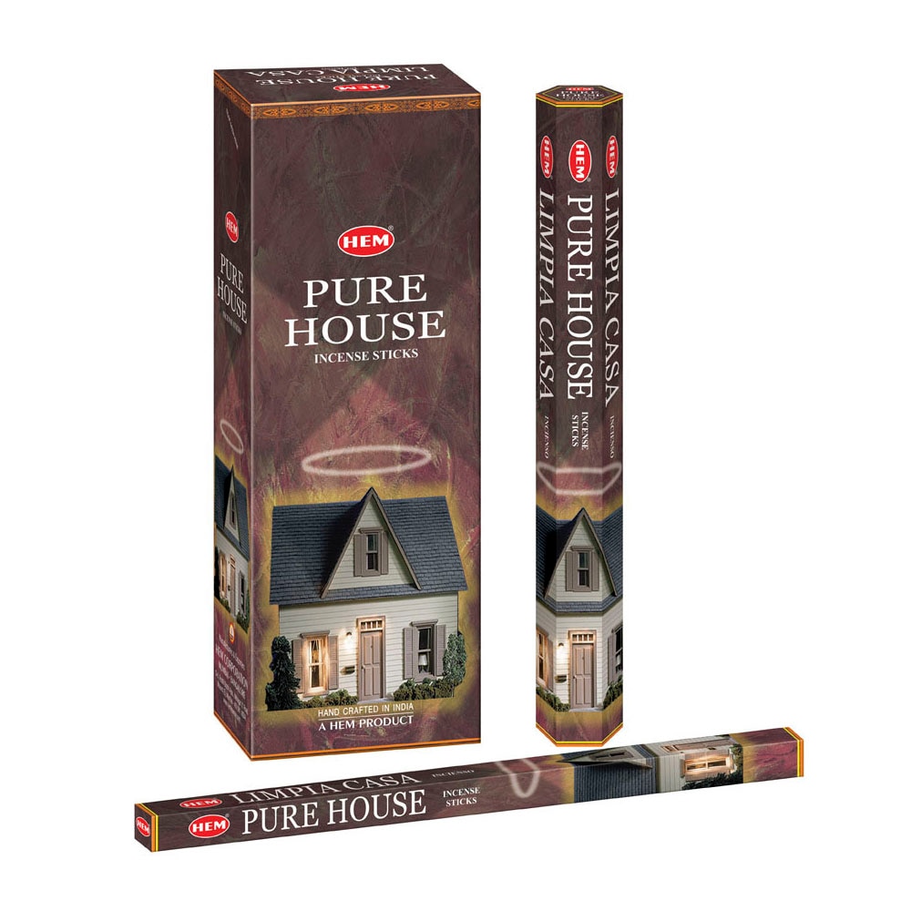 Betisoare parfumate HEM - Pure House (6 seturi x 20buc)