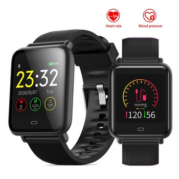 Ceas SmartWatch si Bratara Fitness DIGI FIT Q9, NOTIFICARI Apeluri/Mesaje, Monitorizare Ritm Cardiac si Tensiune arteriala, Multi-Sport Mode, Waterproof IP67, Pedometru, SYNC, Black Edition + Curea schimb Bonus Ceas SmartWatch si Bratara Fitness DIGI FIT Q9, NOTIFICARI Apeluri/Mesaje, Monitorizare Ritm Cardiac si Tensiune arteriala, Multi-Sport Mode, Waterproof IP67, Pedometru, SYNC, Black Edition + Curea schimb Bonus