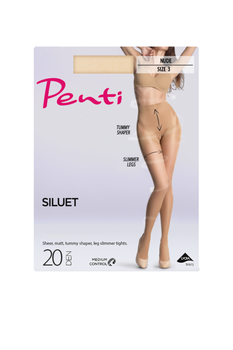 Penti, Magas derekú harisnyanadrág, Meztelen